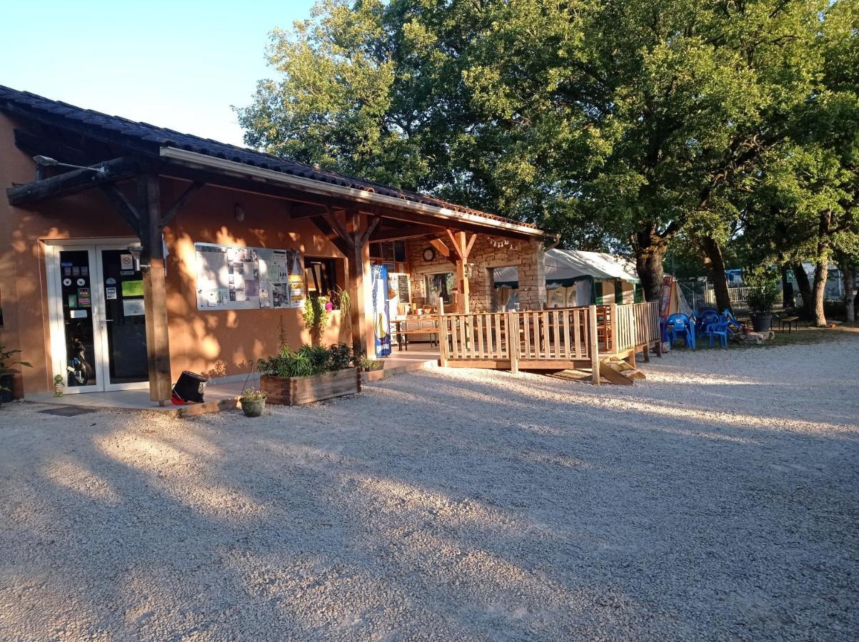 Camping Le Bel Air Mobil Home Le Palmier 4 Personnes Limogne-en-Quercy Exteriér fotografie
