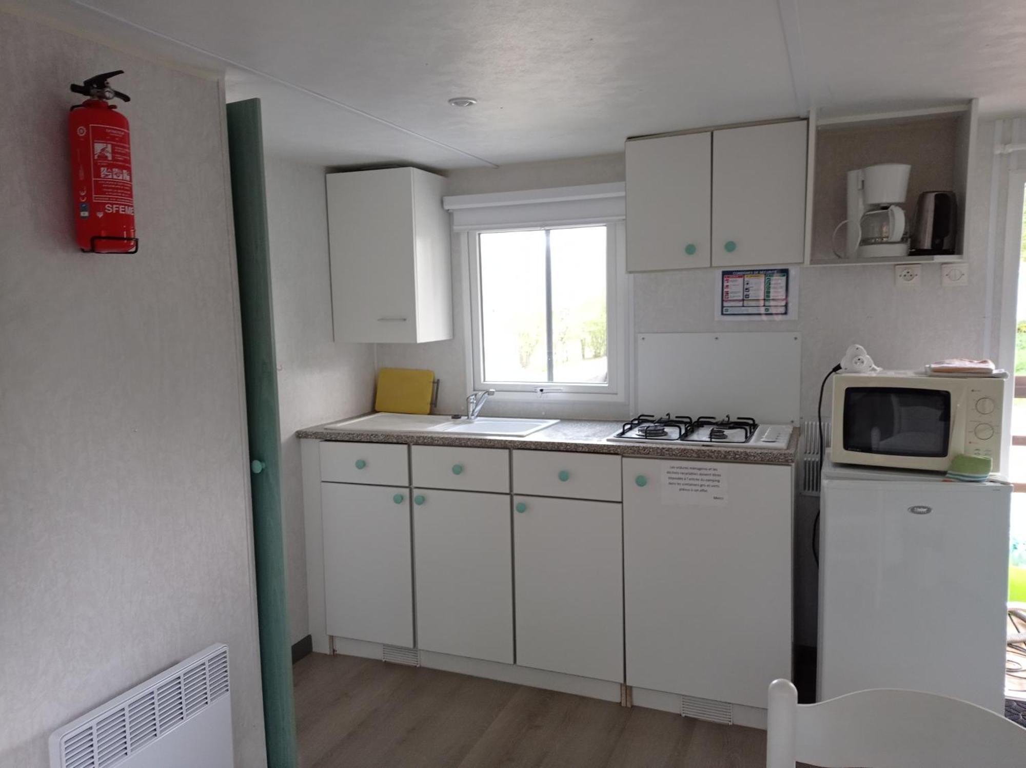 Camping Le Bel Air Mobil Home Le Palmier 4 Personnes Limogne-en-Quercy Pokoj fotografie